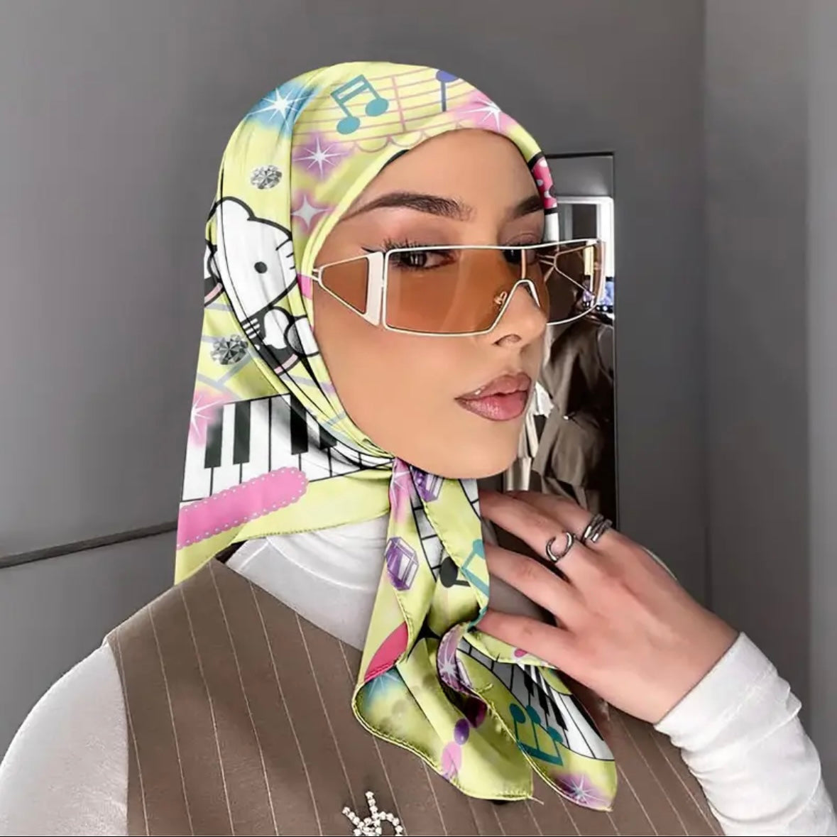 SANRIO HEAD SCARF