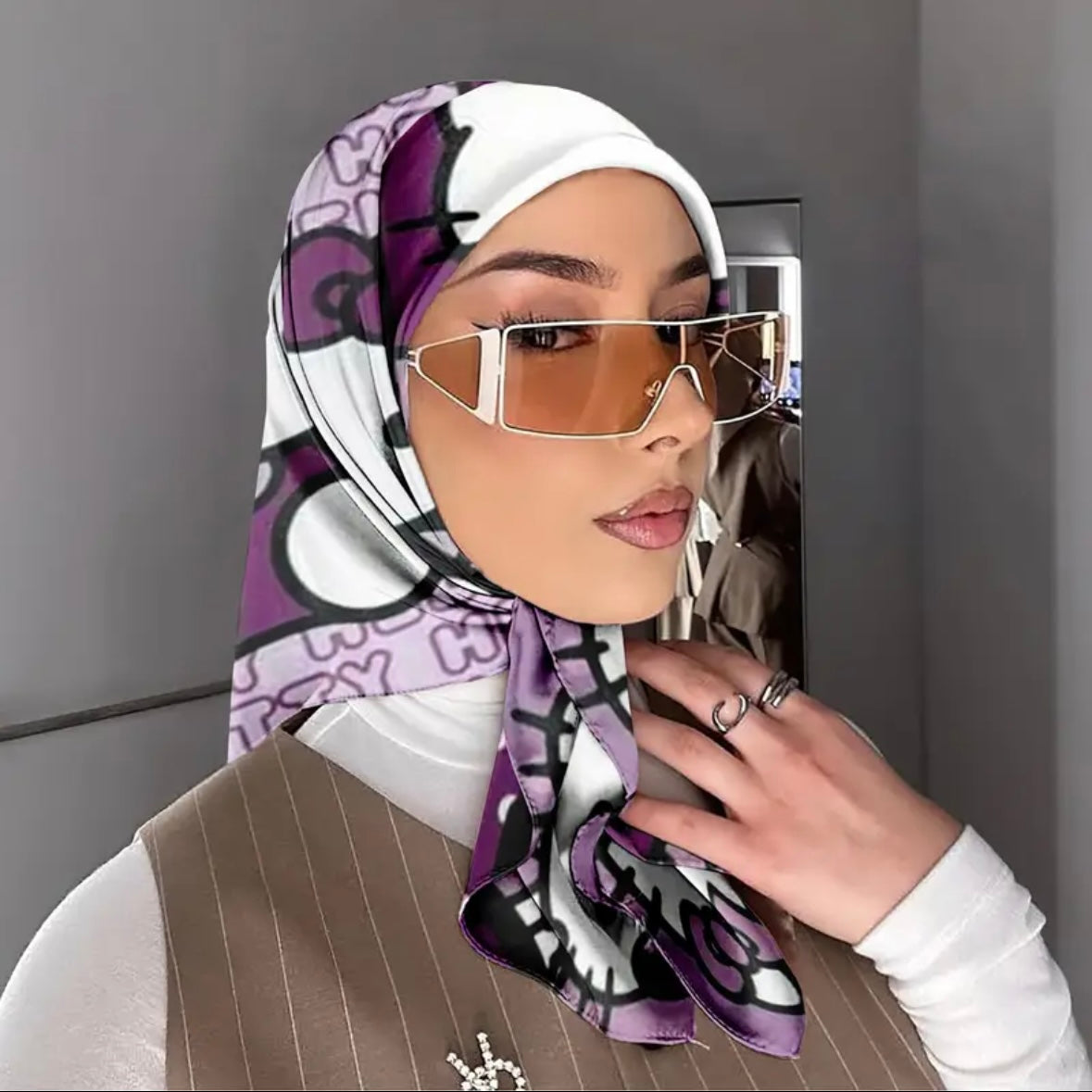 SANRIO HEAD SCARF