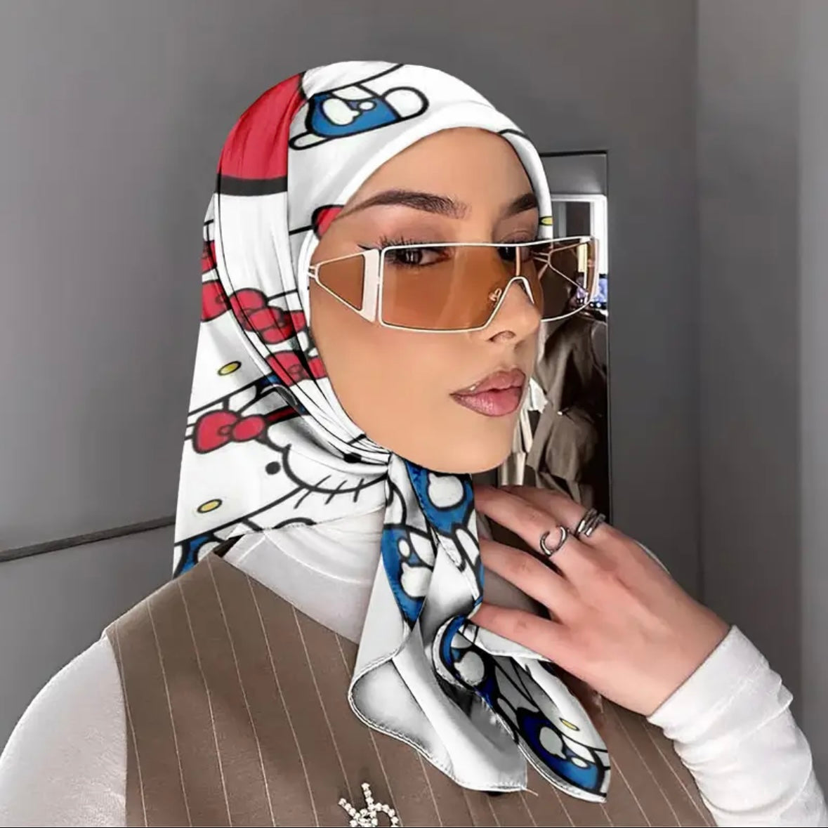 SANRIO HEAD SCARF