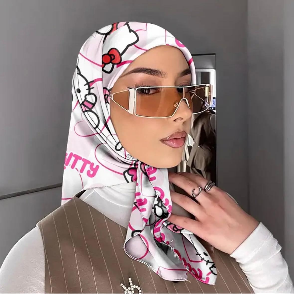 SANRIO HEAD SCARF