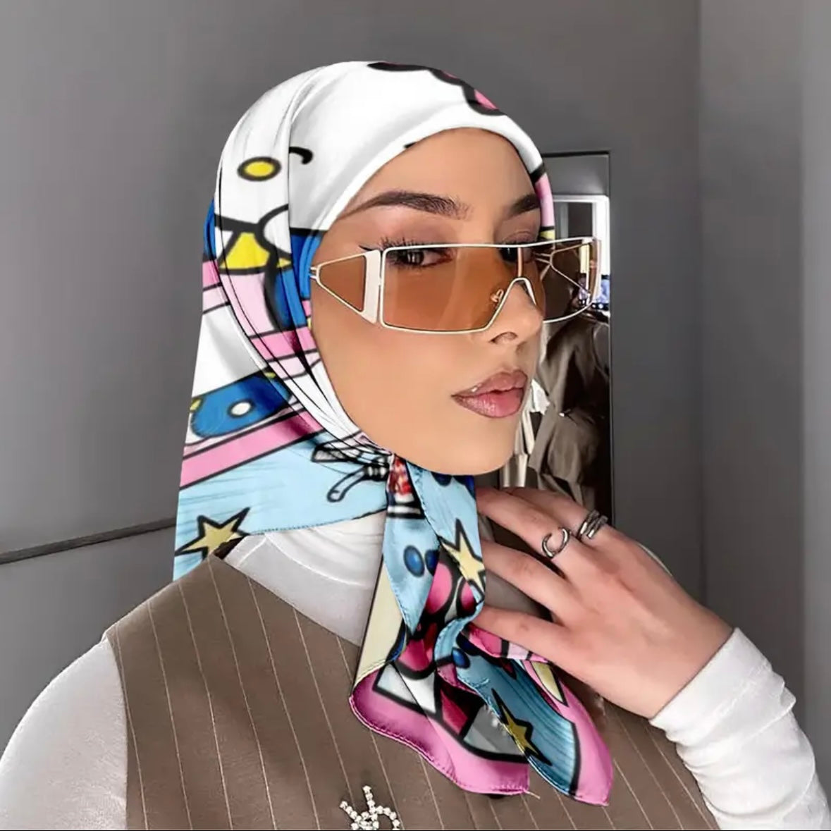 SANRIO HEAD SCARF