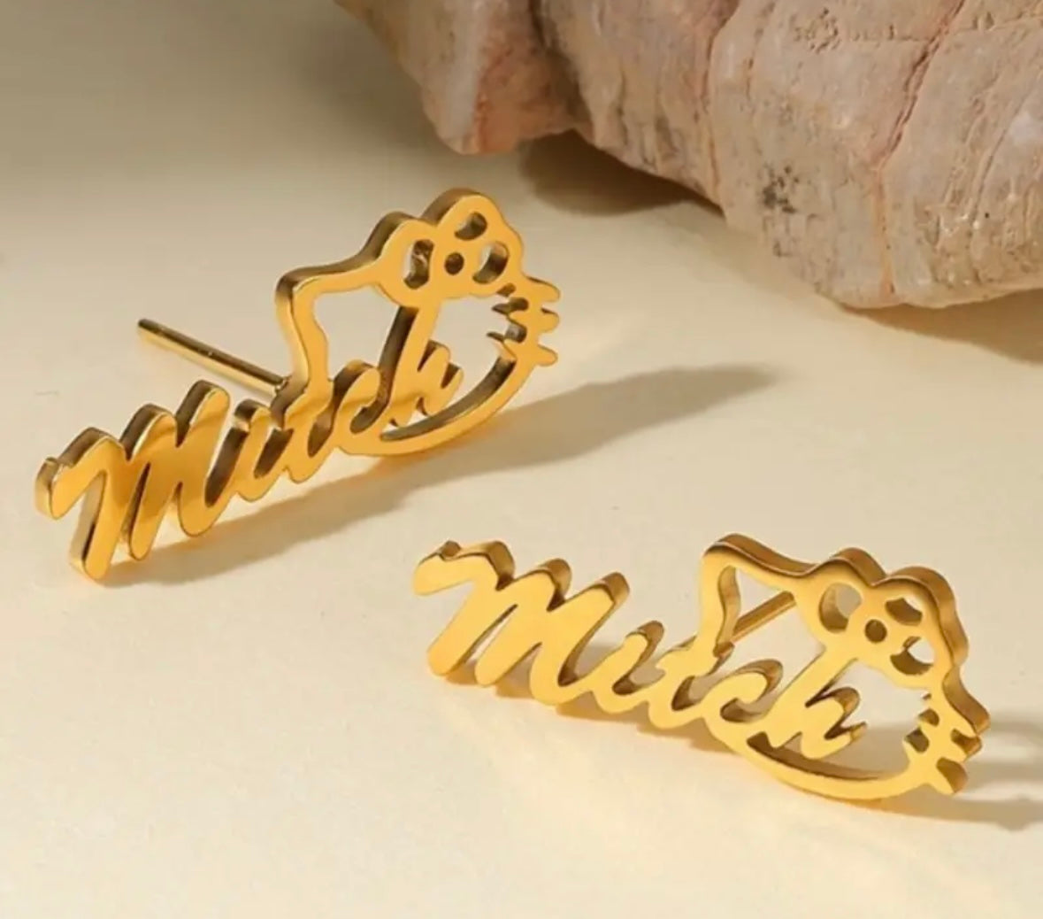 CUSTOM KITTY EARRINGS