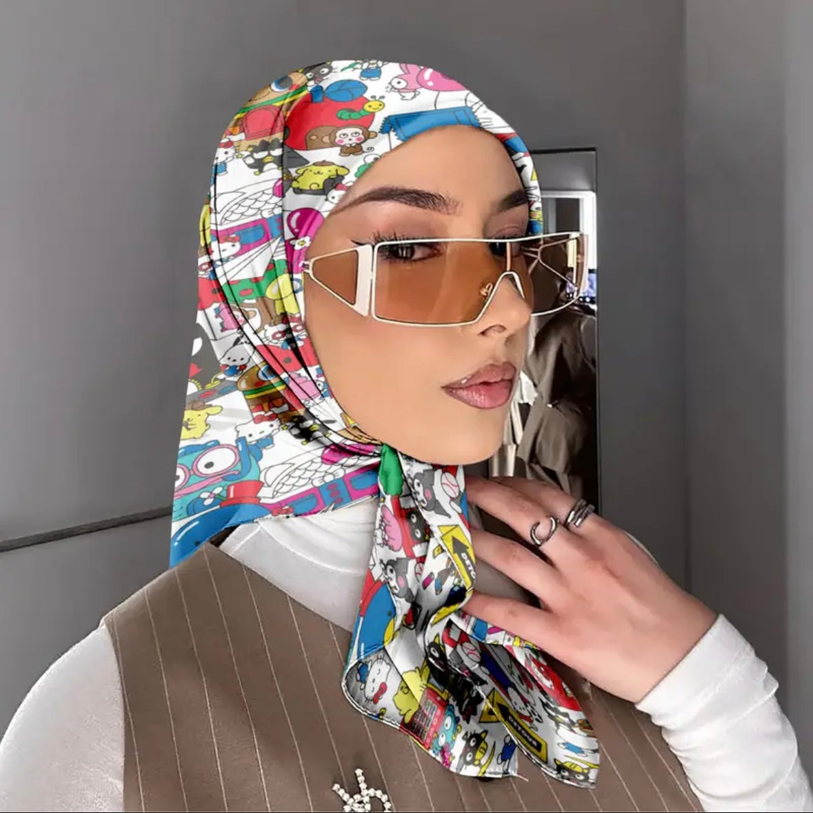 SANRIO HEAD SCARF