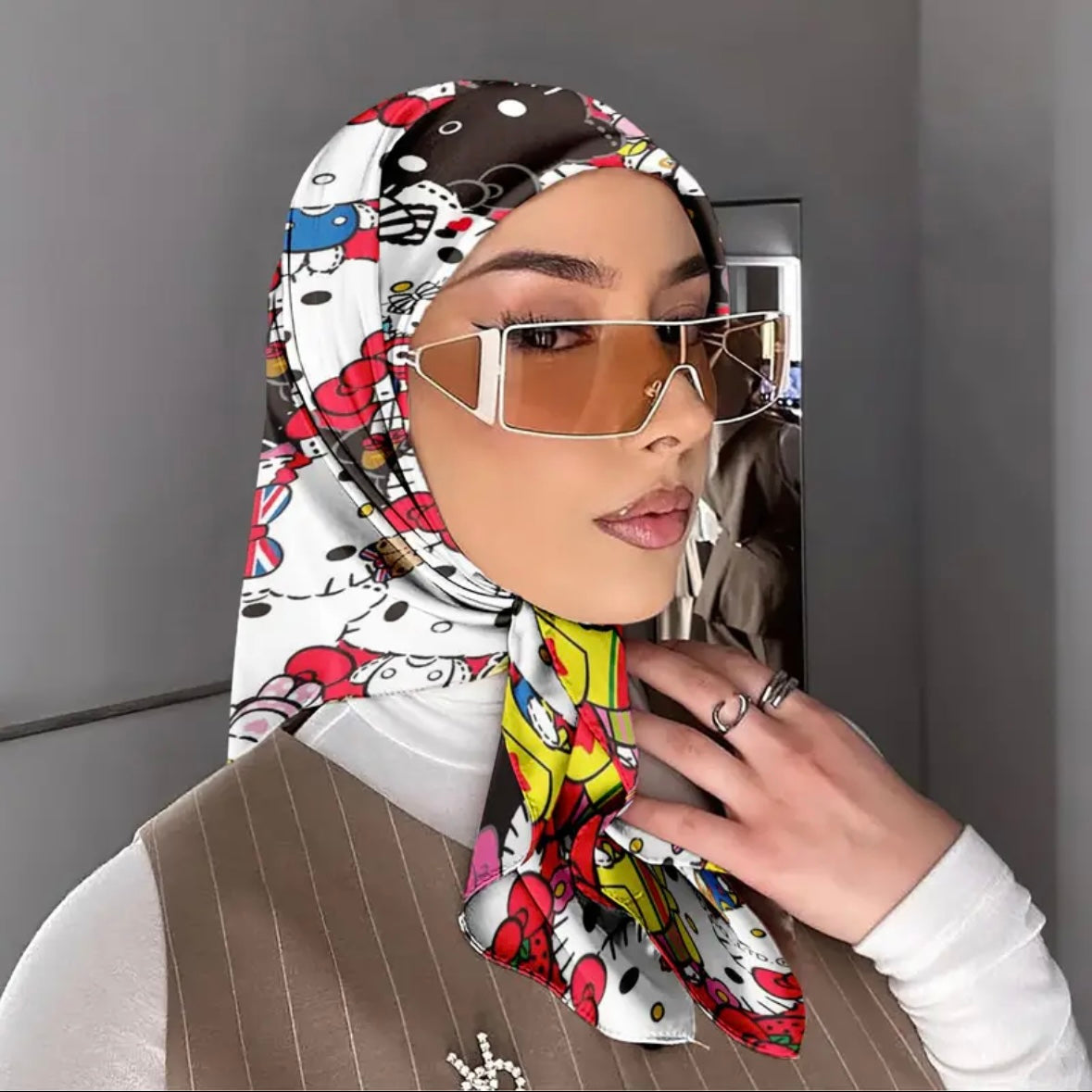 SANRIO HEAD SCARF