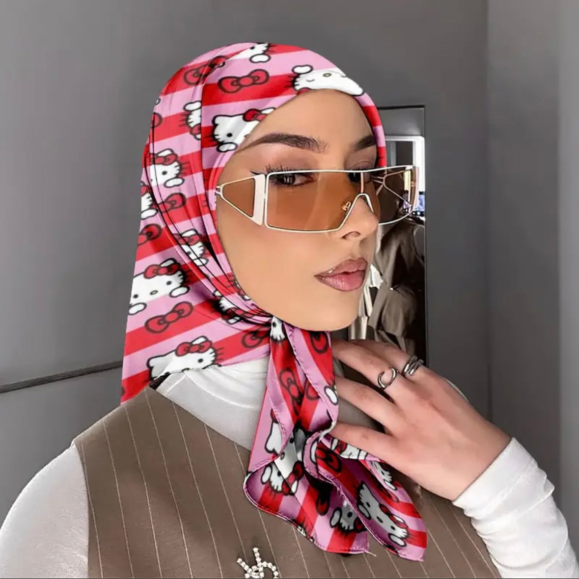 SANRIO HEAD SCARF