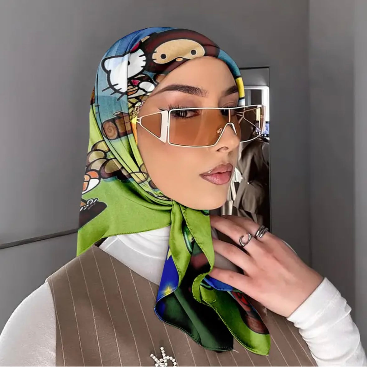 SANRIO HEAD SCARF