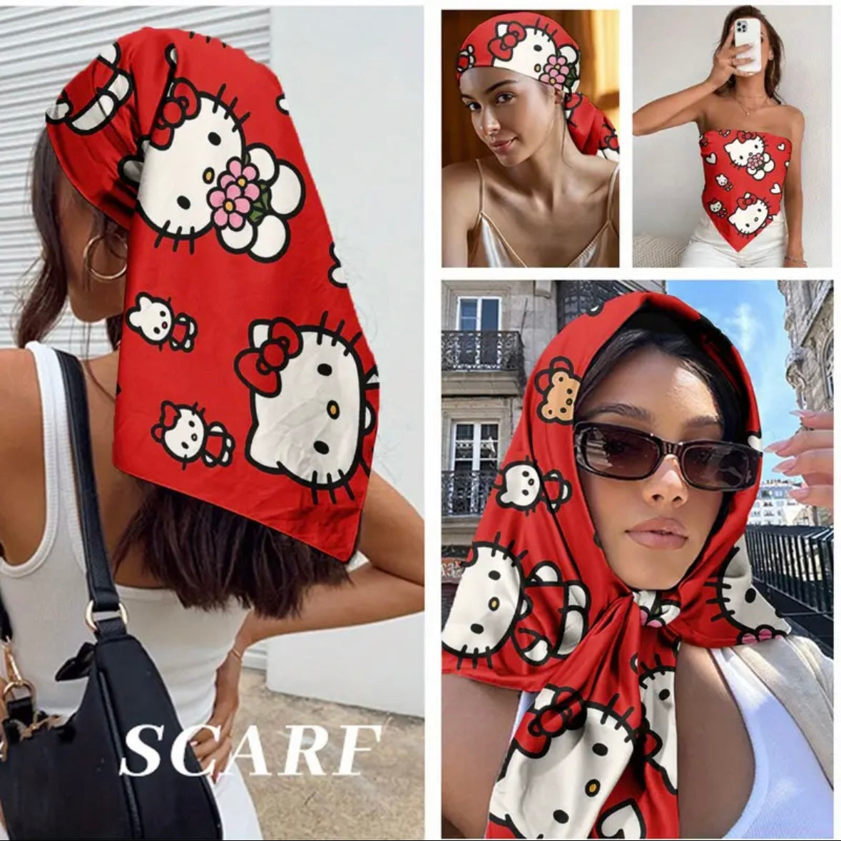 SANRIO HEAD SCARF