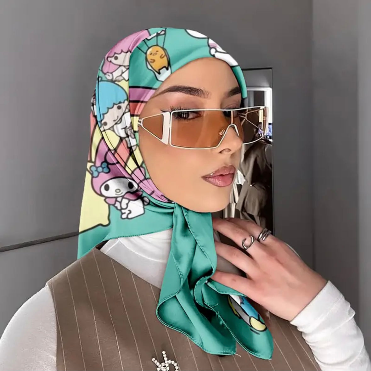SANRIO HEAD SCARF