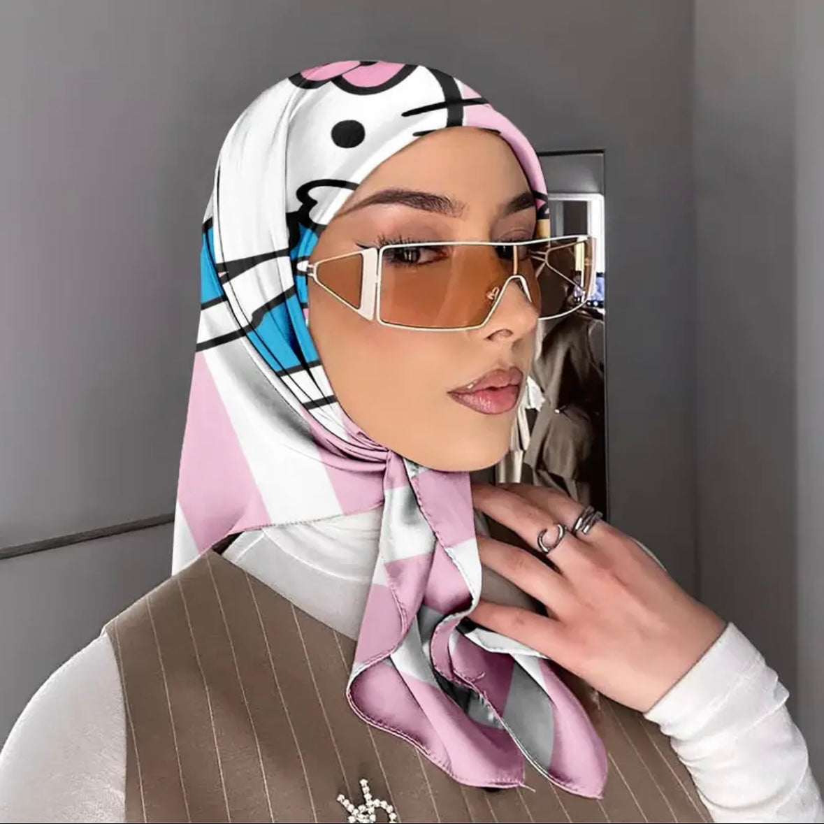 SANRIO HEAD SCARF