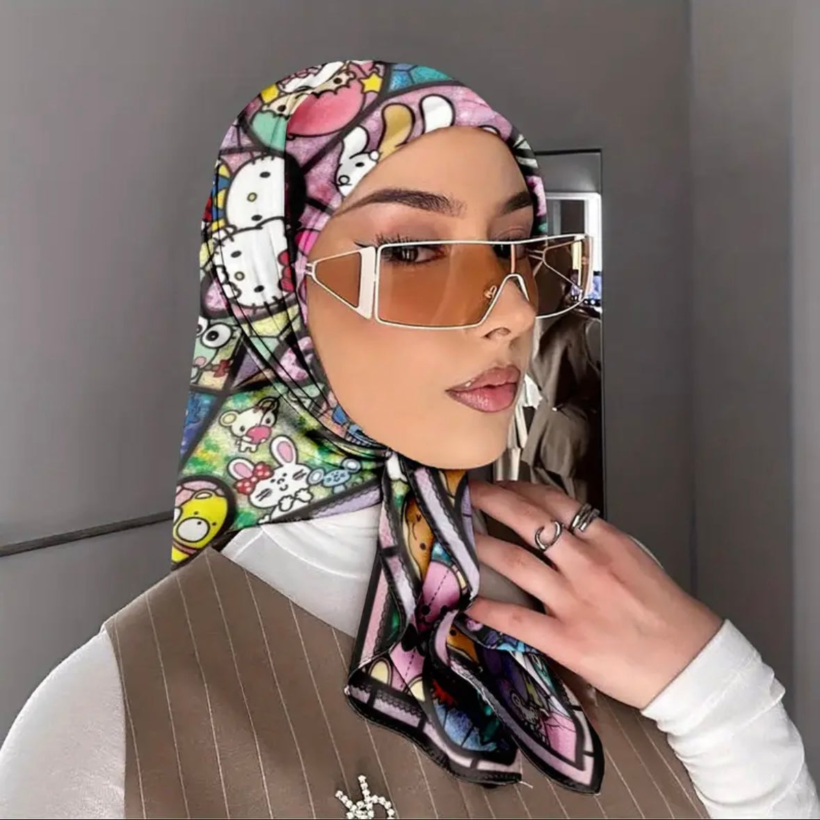 SANRIO HEAD SCARF