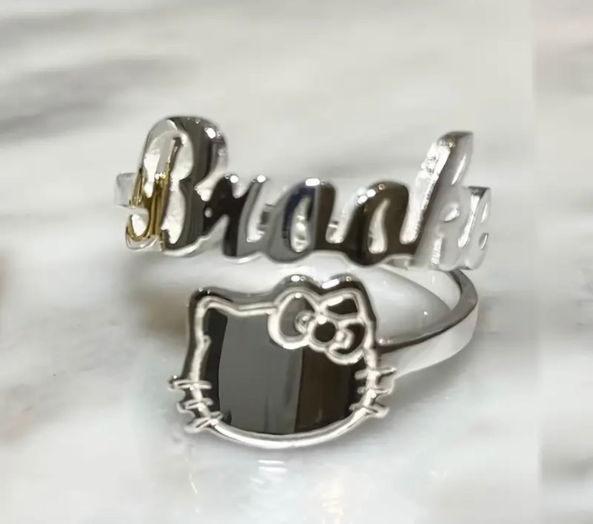 CUSTOM KITTY RING