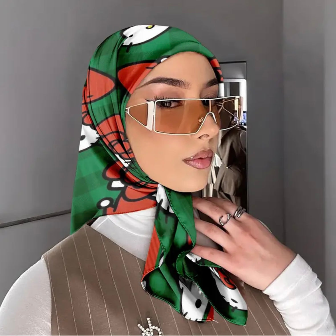 SANRIO HEAD SCARF