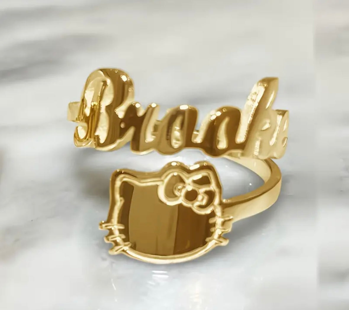 CUSTOM KITTY RING