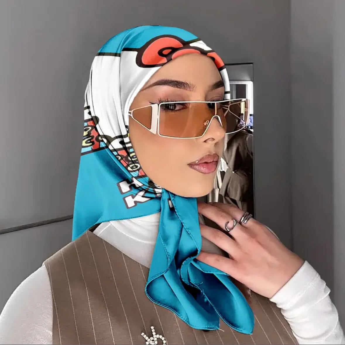 SANRIO HEAD SCARF