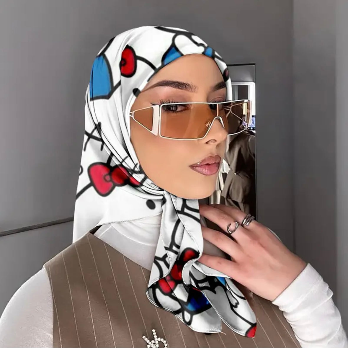 SANRIO HEAD SCARF