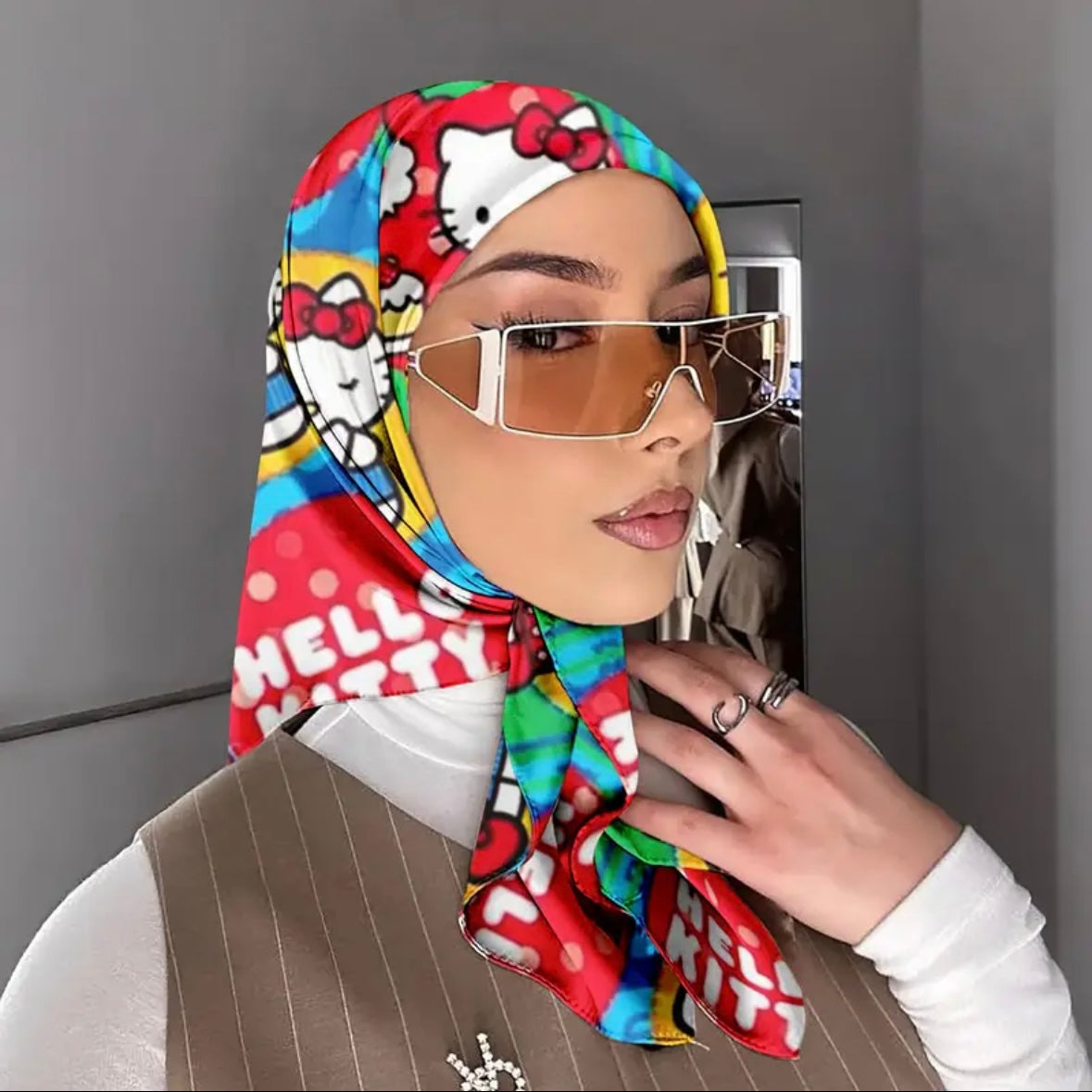 SANRIO HEAD SCARF